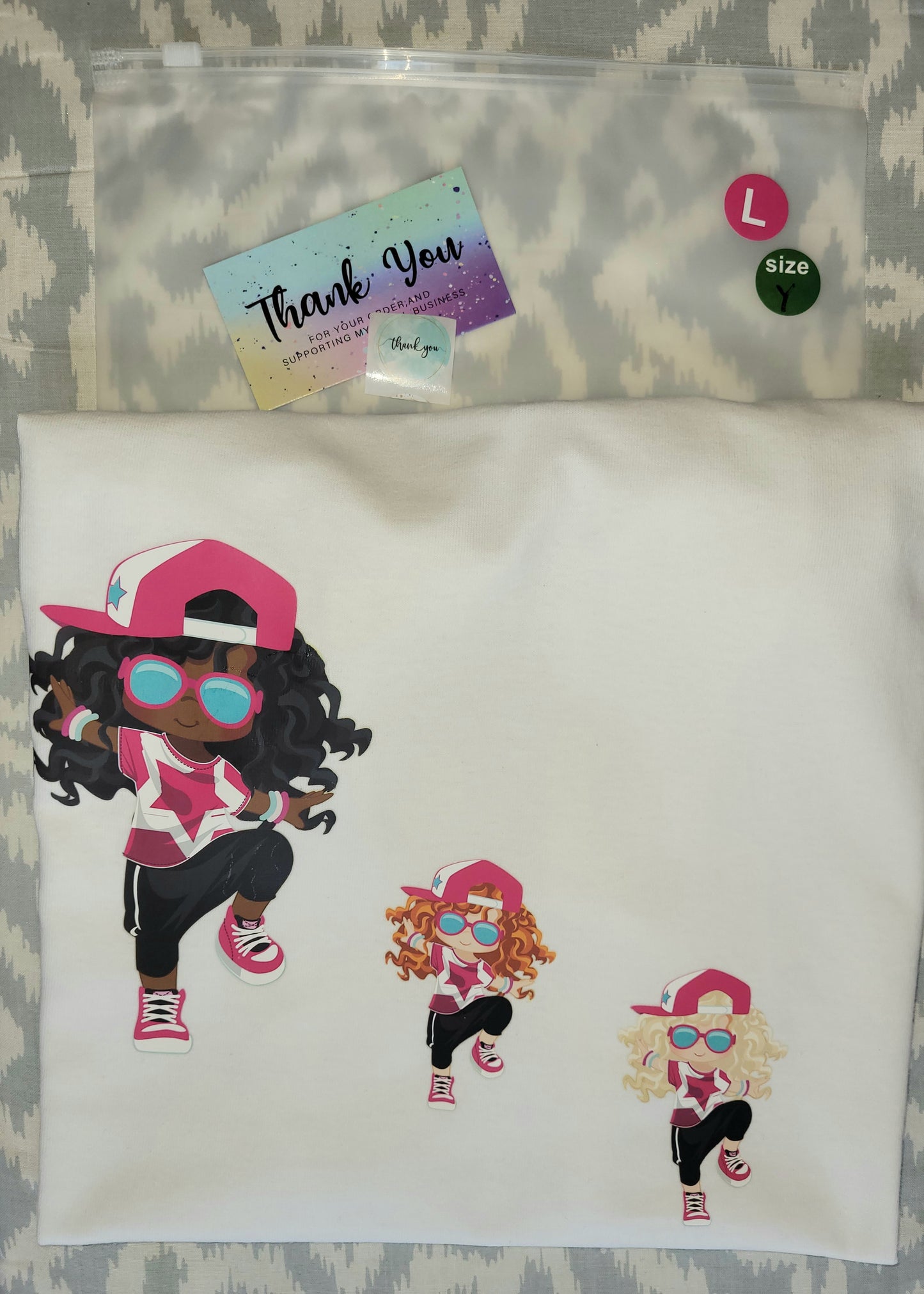 Dancing Girls Short Sleeve T-Shirt