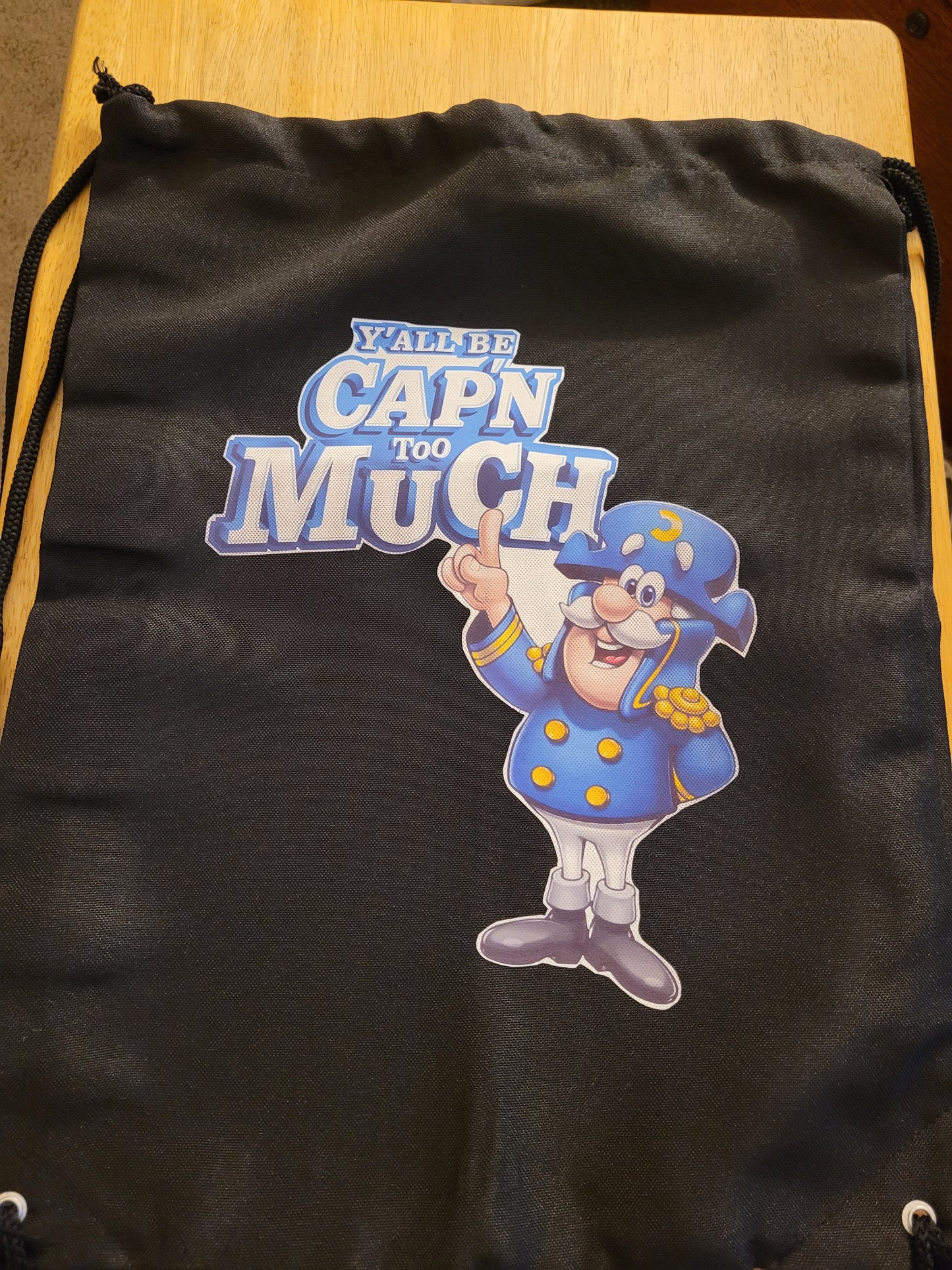 Capn Crunch Drawstring Backpack