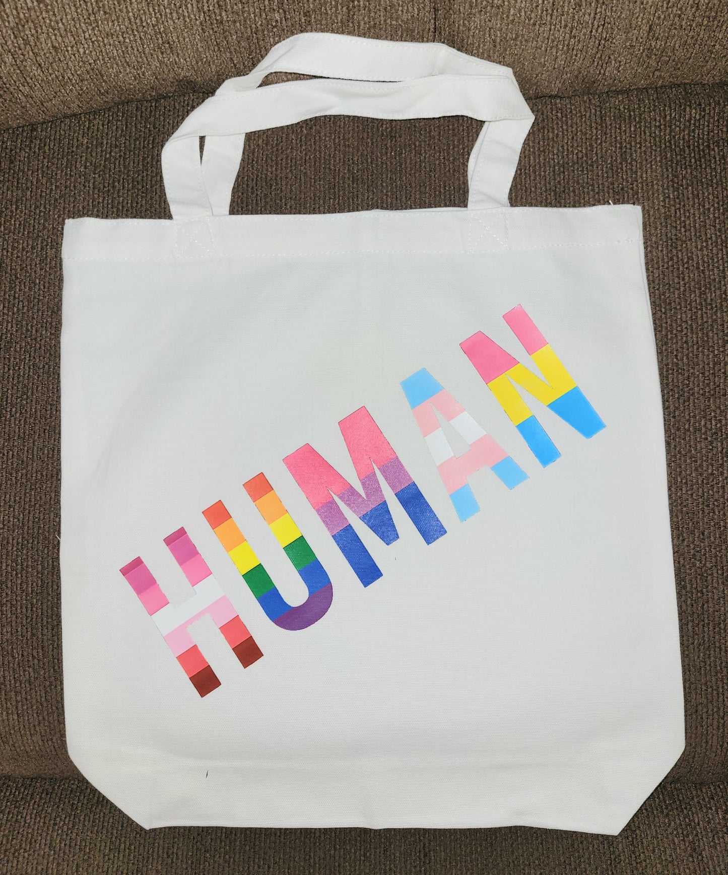 "HUMAN" Tote Bag
