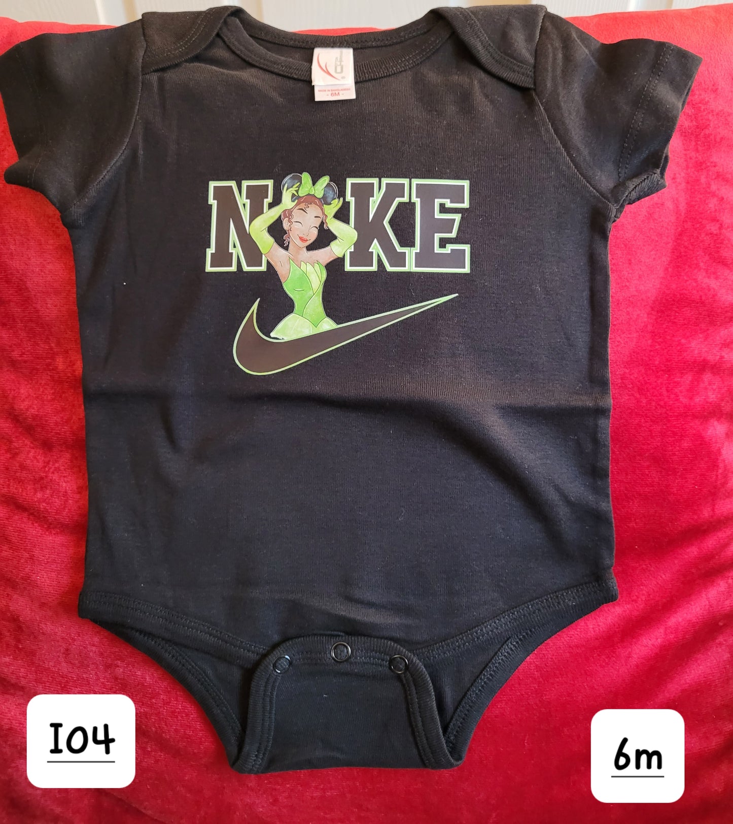 Nike Princess Tiana Onesie