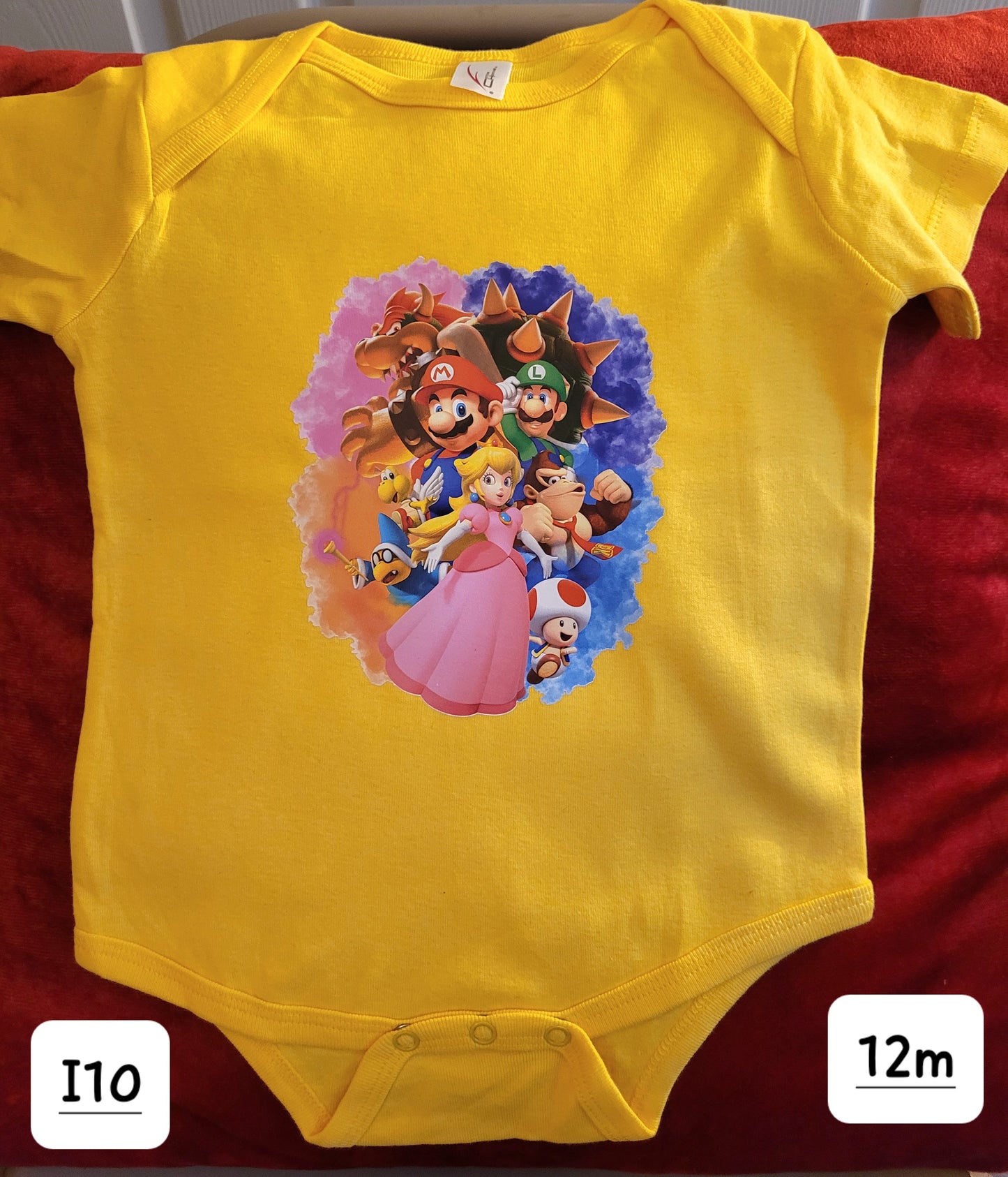 Super Mario Brothers Onesie