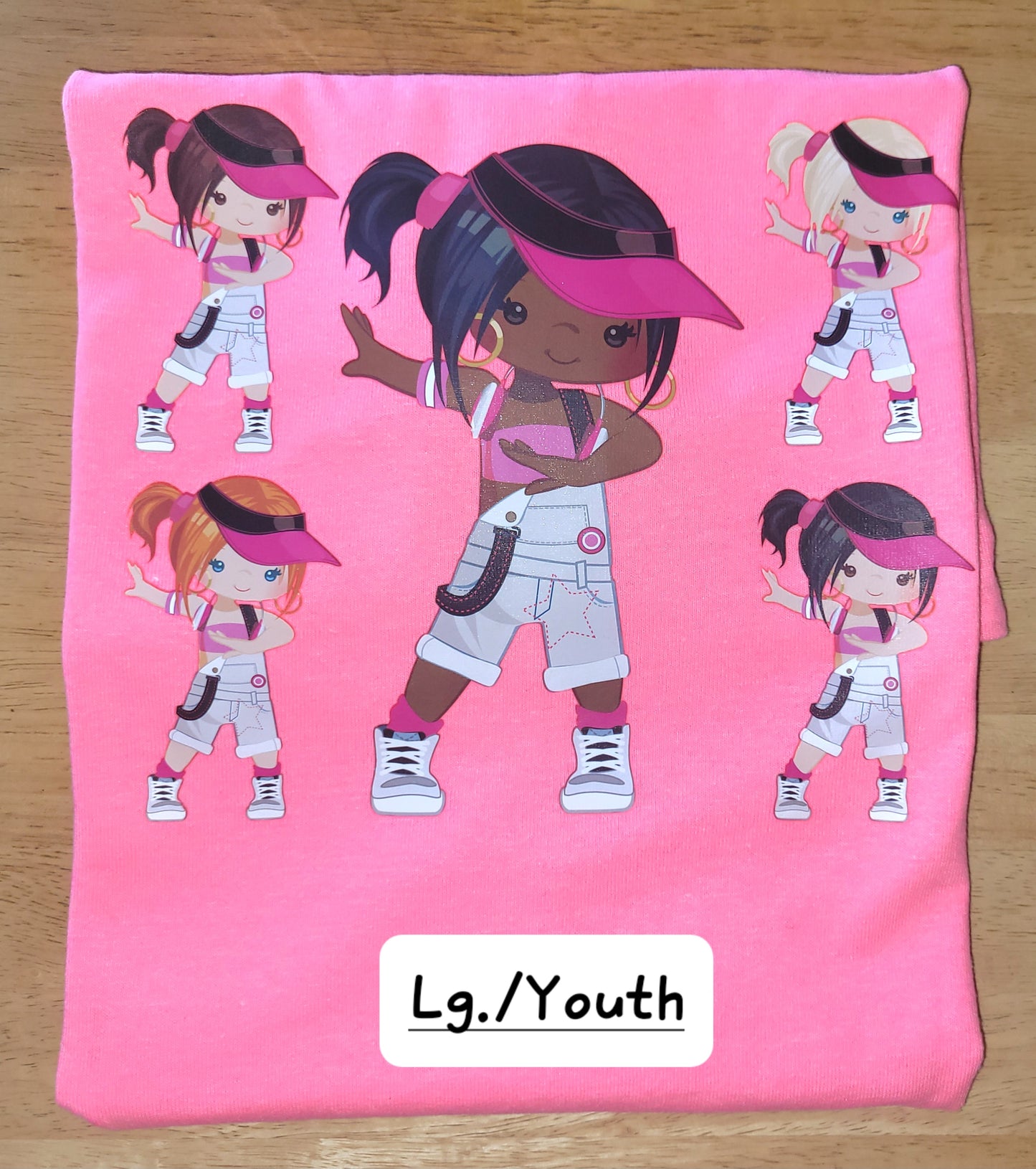 Dancing Girls Short Sleeve T-Shirt