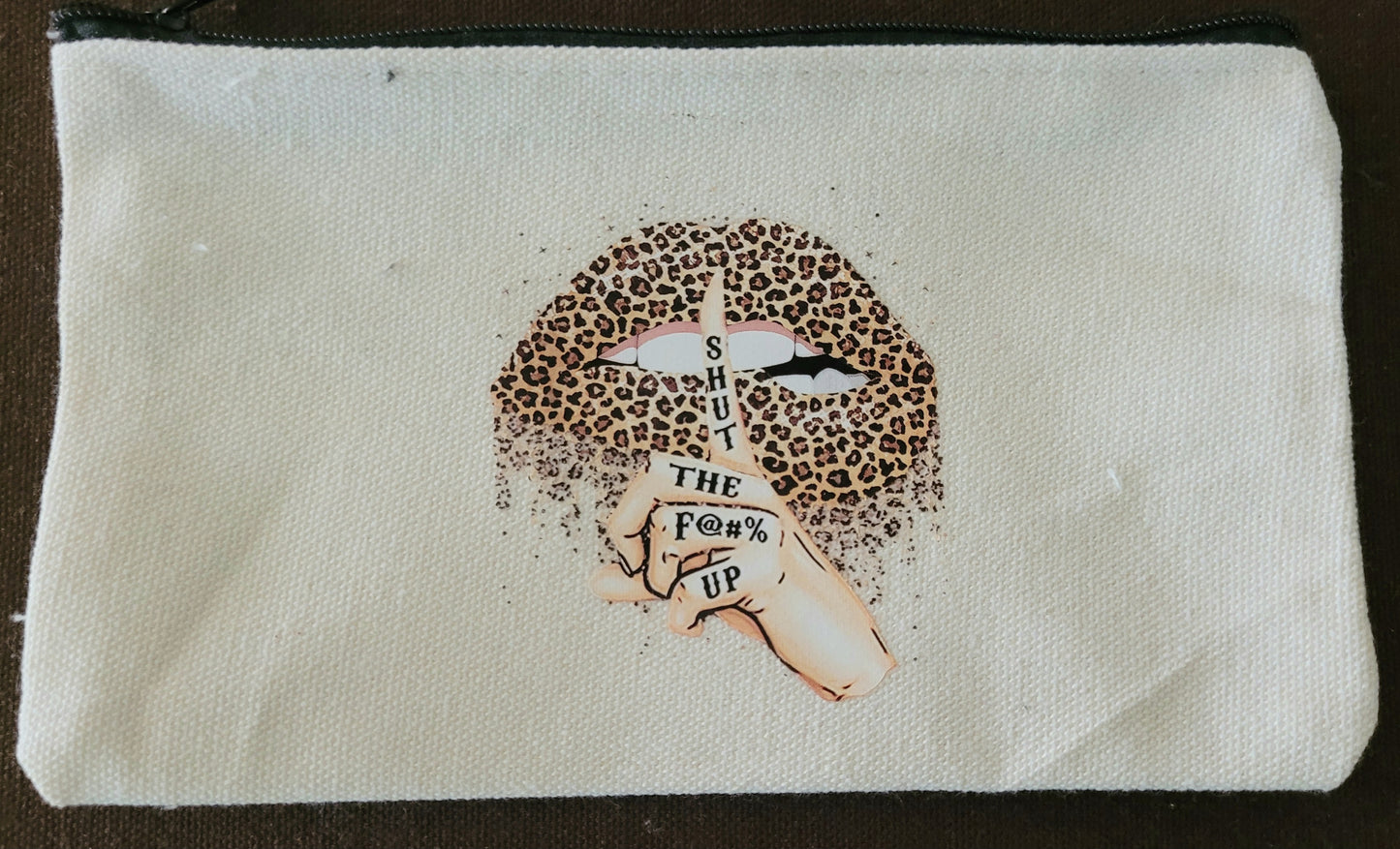 "Leopard Lips" Pouch