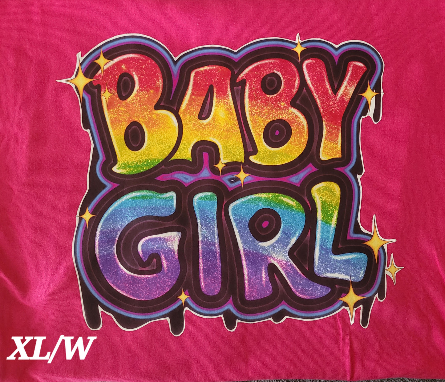 "Baby Girl" Razor Back Shirt
