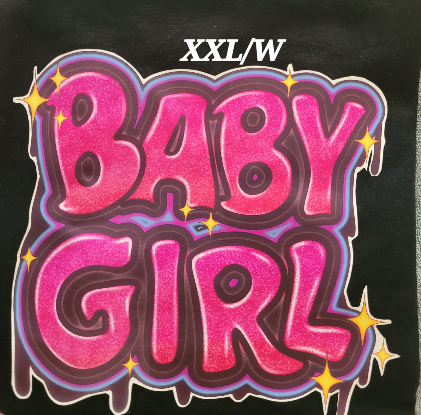 "Baby Girl" Razor Back Shirt