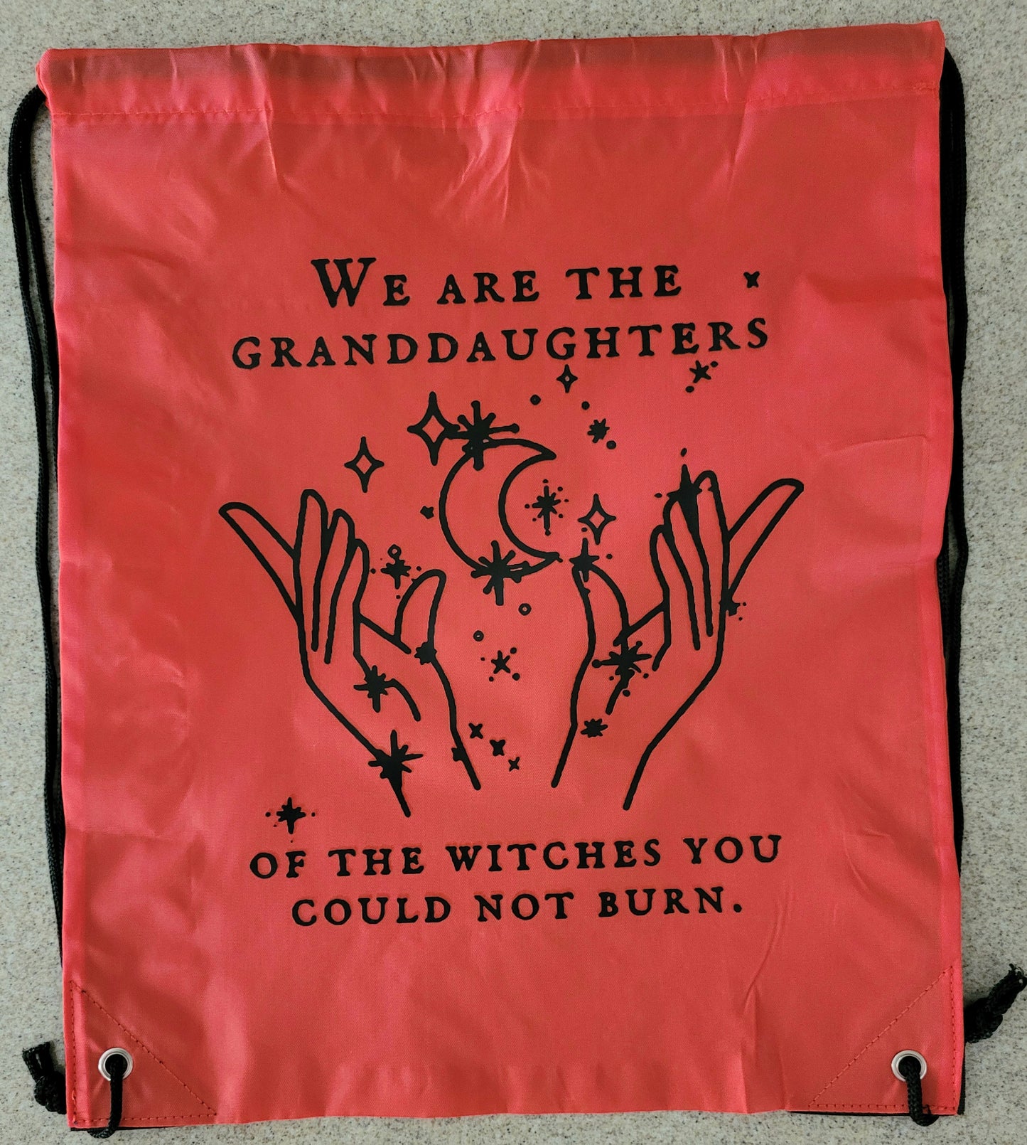 We Are the Granddaughters...Drawstring Backpacks