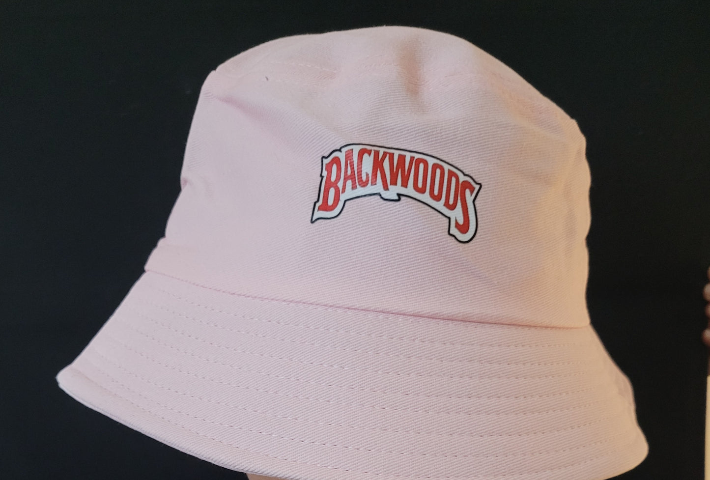 Pink "Backwoods" Bucket Hat