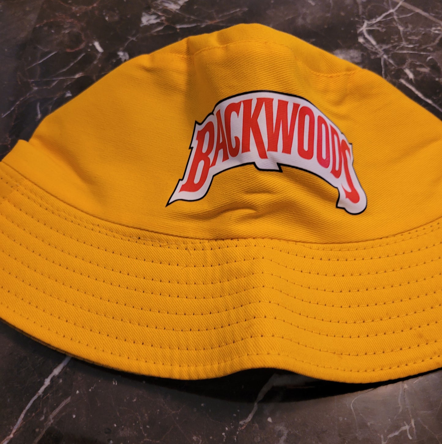 Yellow "Backwoods" Bucket Hat