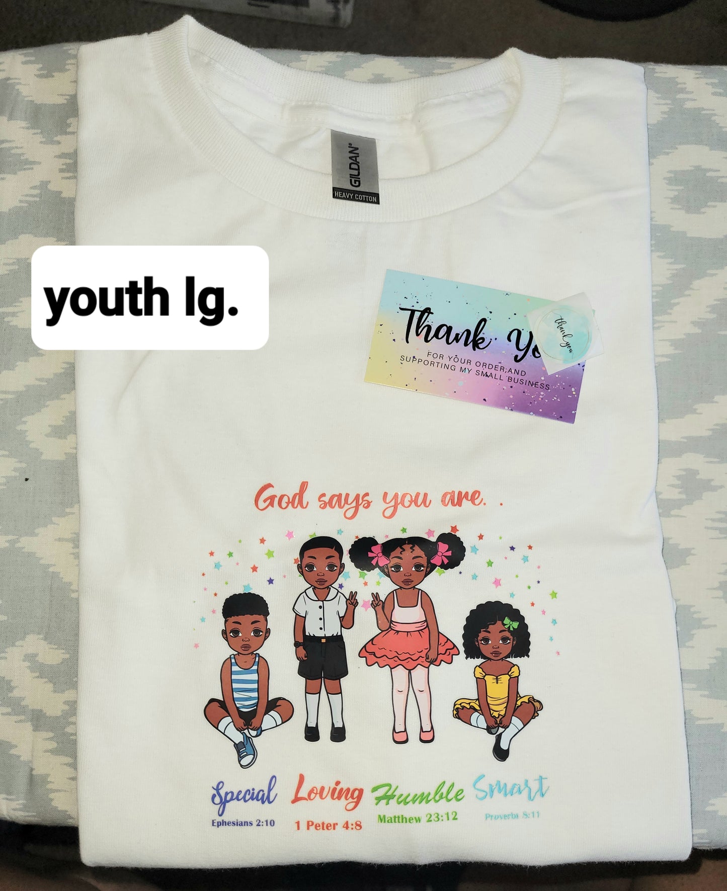 God Says You Are Enough Short Sleeve T-Shirt
