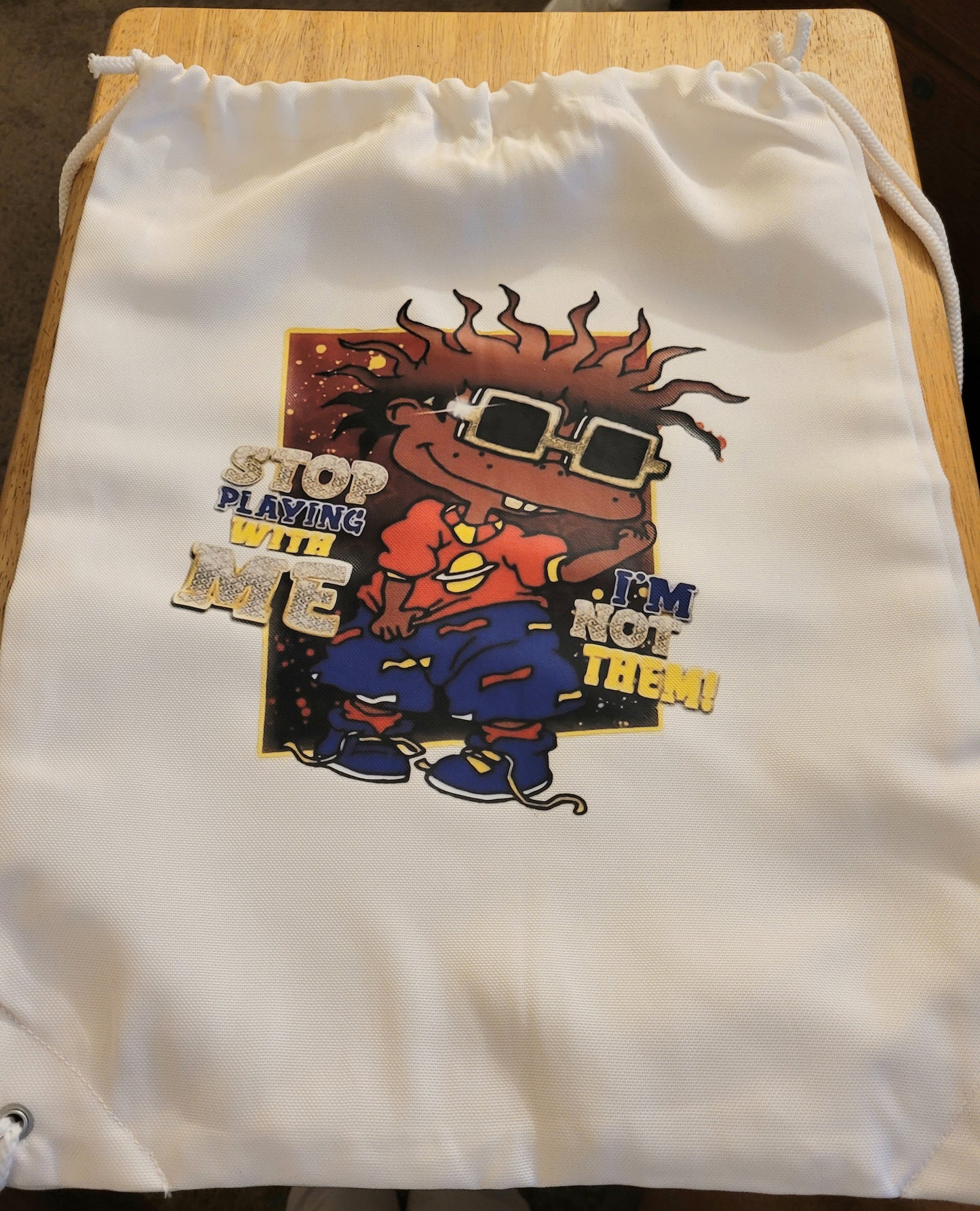 Rugrats Drawstring Backpack