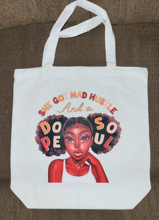 "Mad Hustle..." Tote Bag