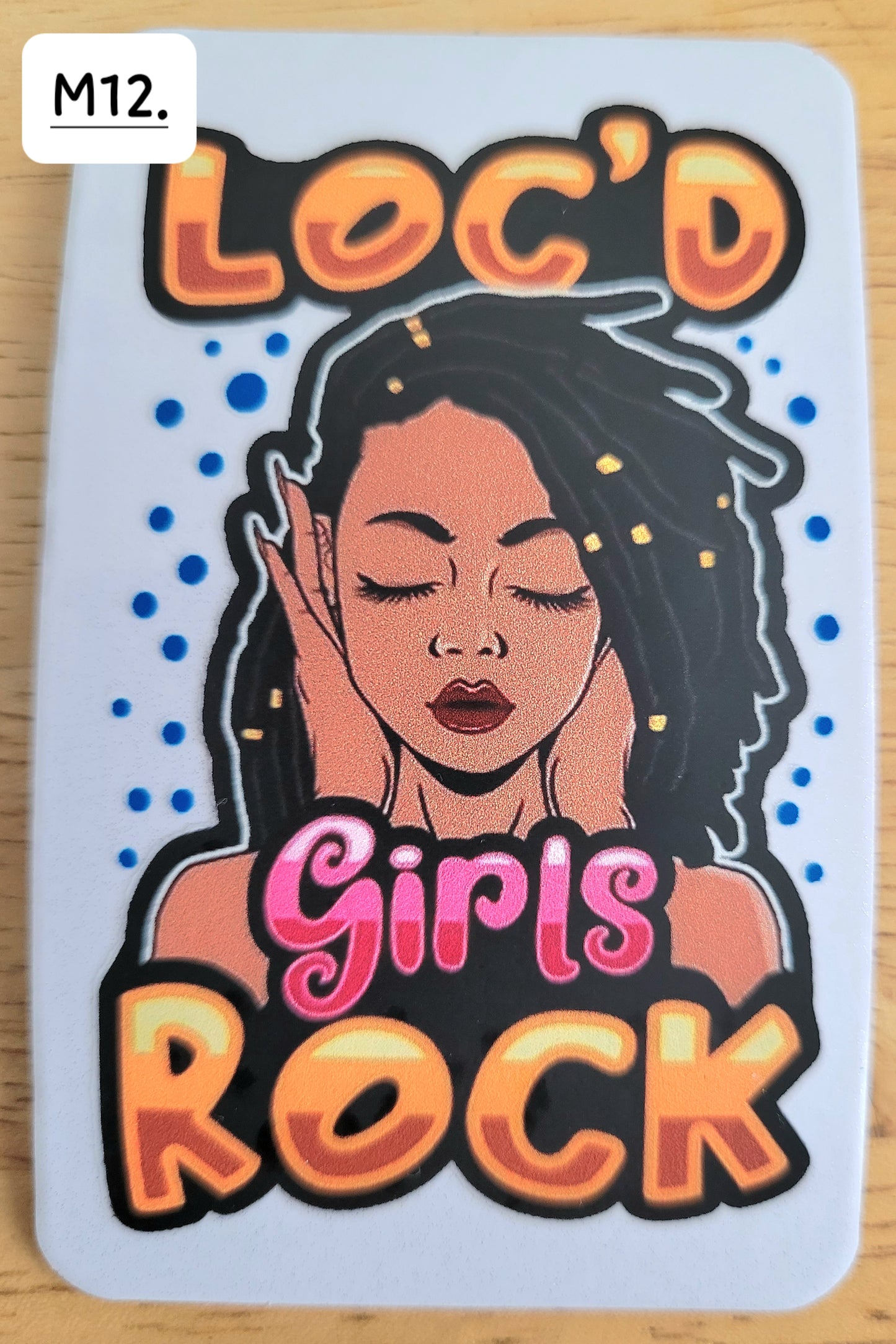 Loc'd Girl Magnet