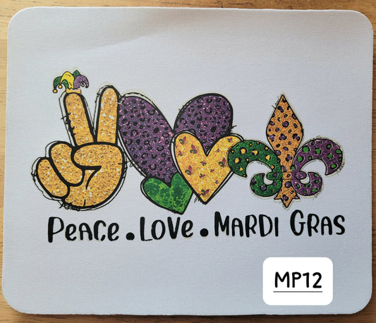 Mardi Gras Mouse Pad