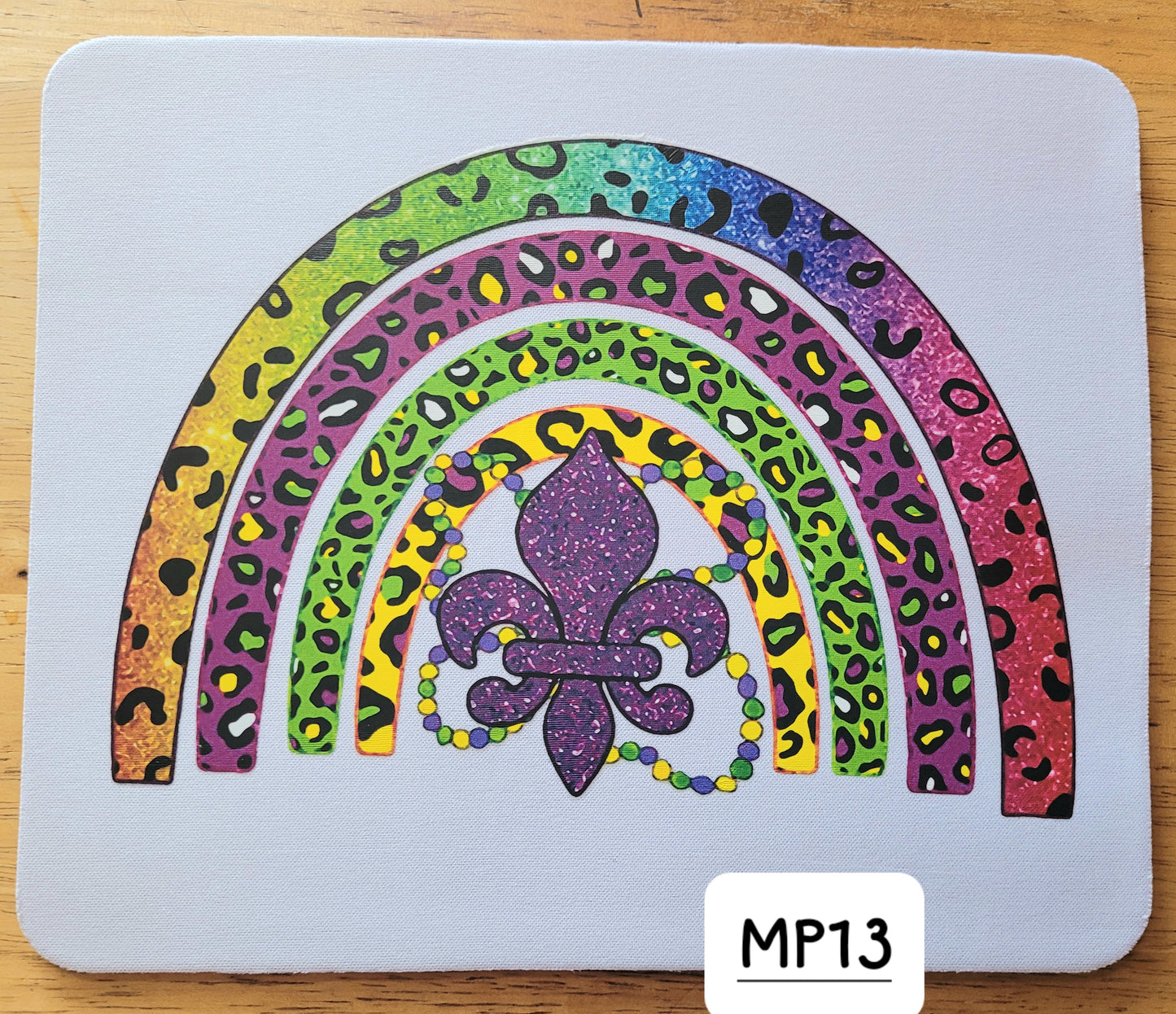 Mardi Gras Themed Mouse Pad