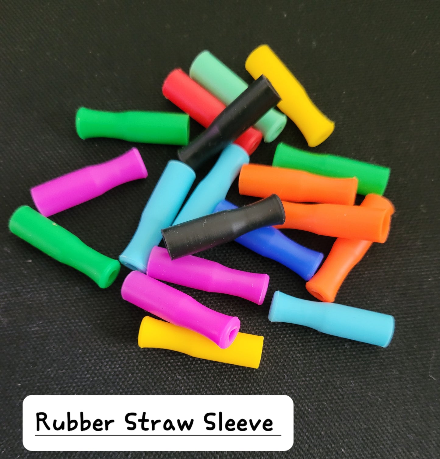 Rubber Straw Sleeves