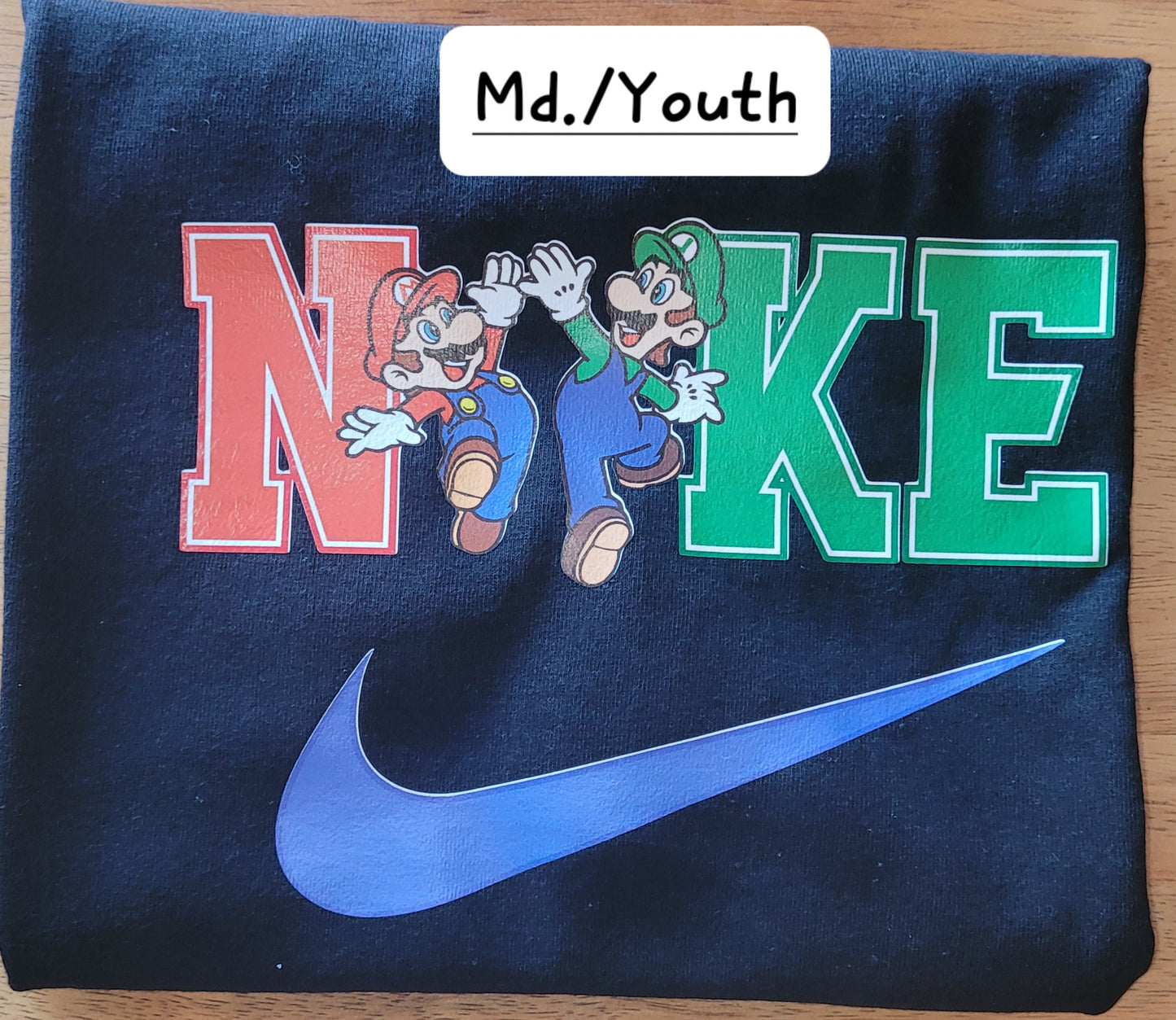Nike Mario & Luigi Short Sleeve T-Shirt