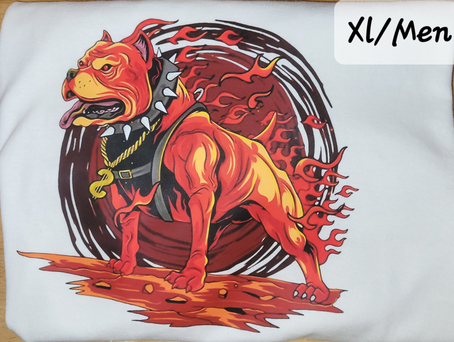 Fiery Dog Short Sleeve T-Shirt
