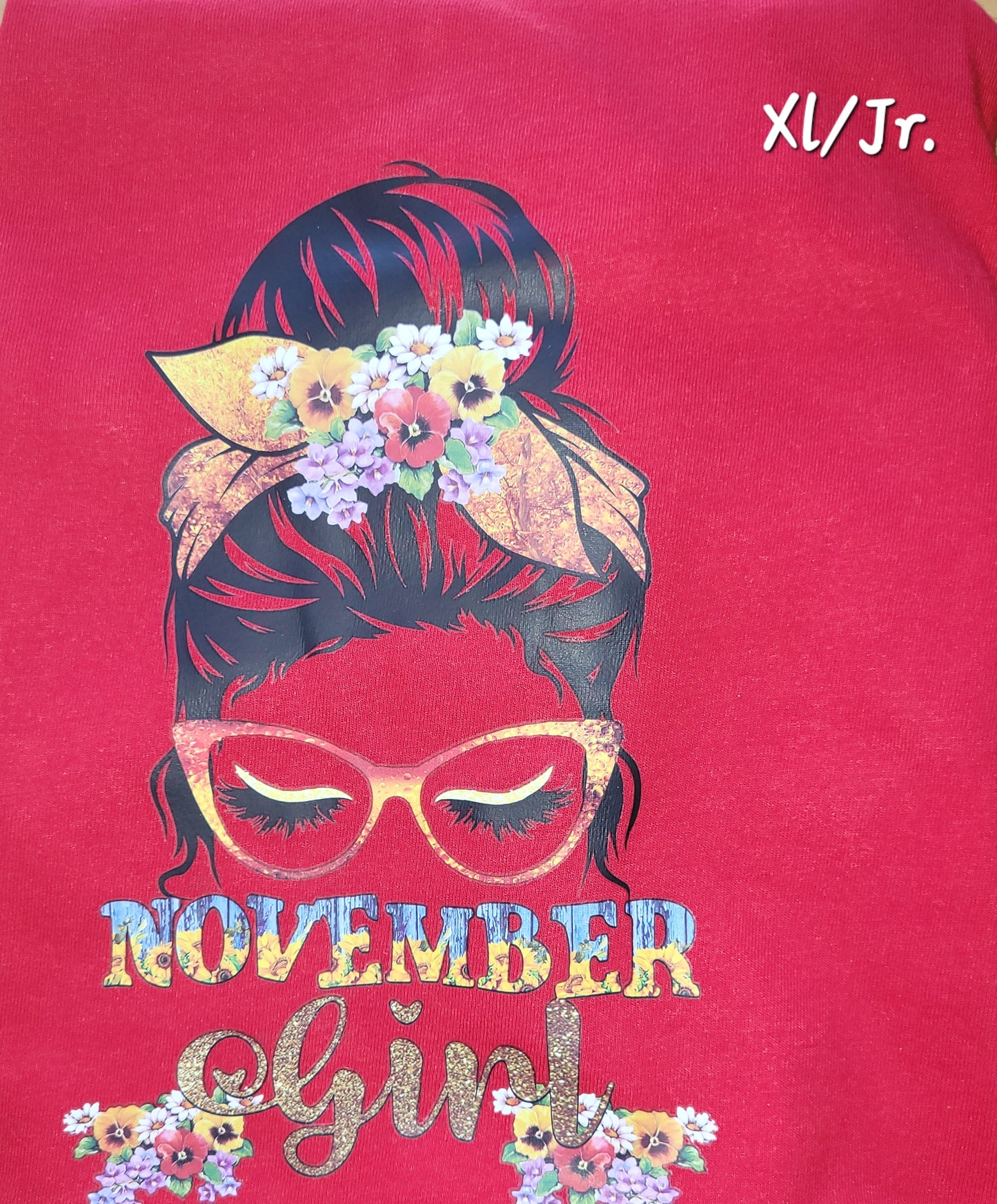 November Girl Short Sleeve T-Shirt