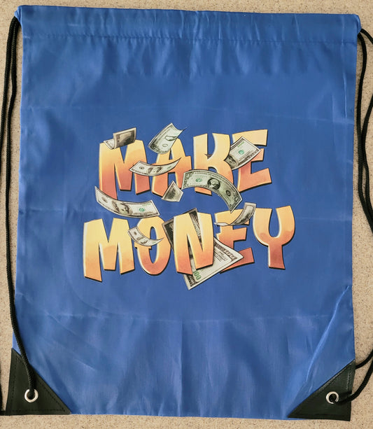 Make Money Drawstring Backpack