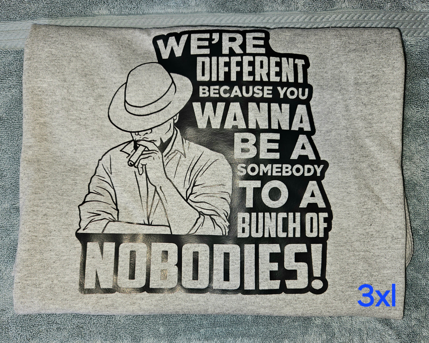 "We're Different Because..." Short Sleeve T-Shirt