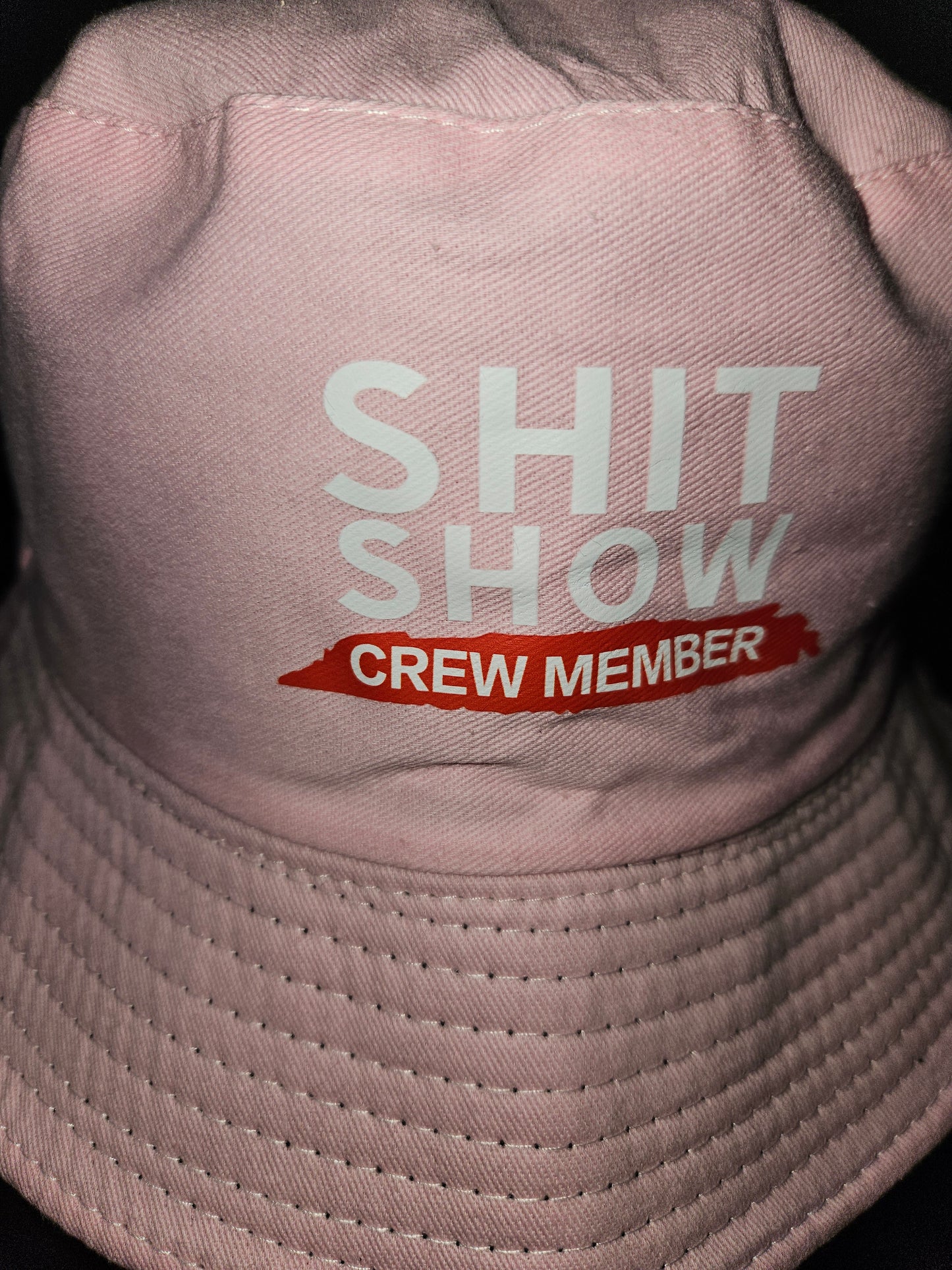 Pink "Shit Show Coordiator" Bucket Hat