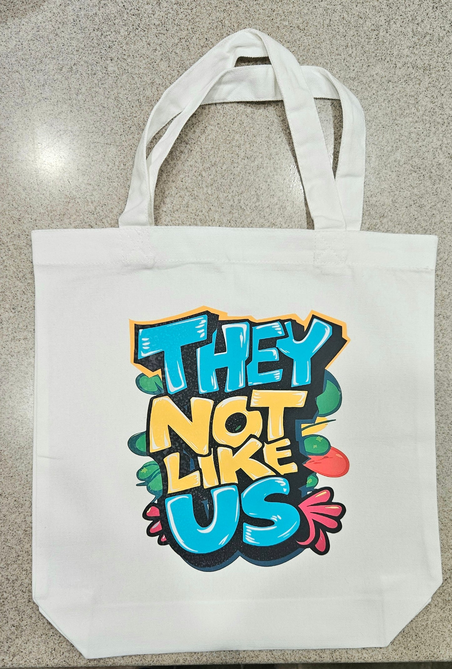 "They Not Like Us" Tote Bag