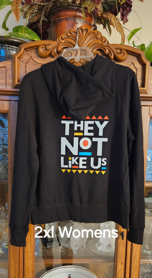 "They Not Like Us" Hooded Sweatshirt