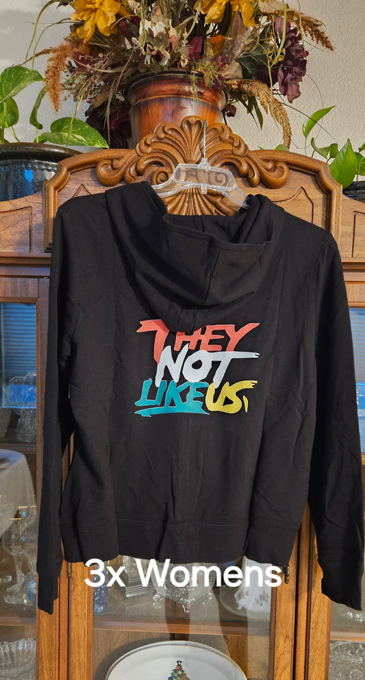 "They Not Like Us" Hooded Sweatshirt