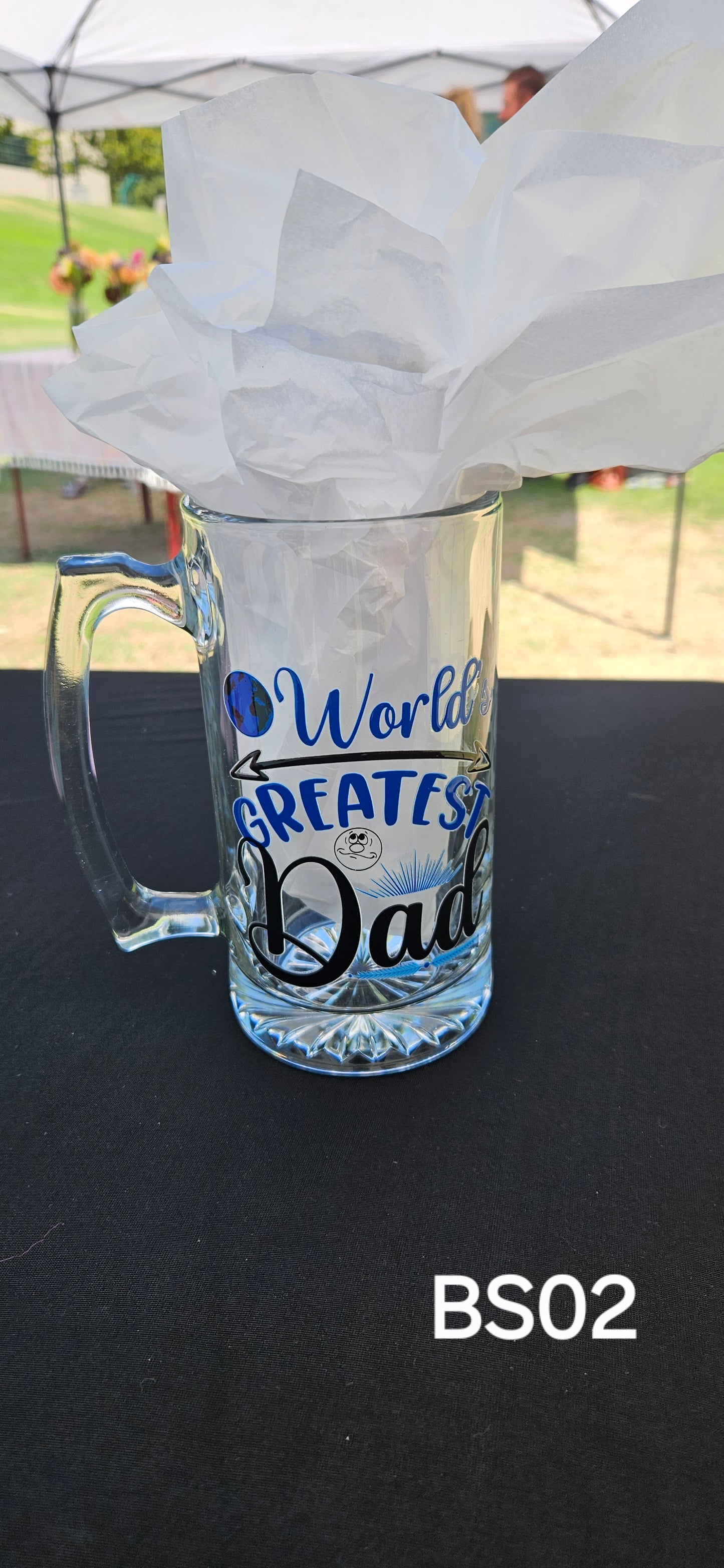 "World's Greatest Dad" Beer Stein