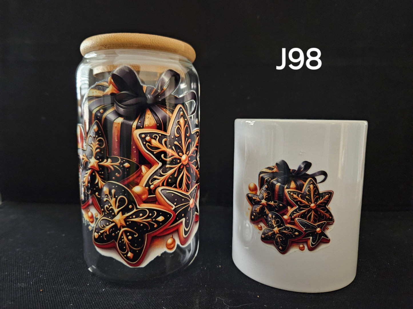 Black and Gold Christmas Collection Set