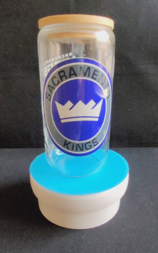 "Sacramento Kings" Glass Jar