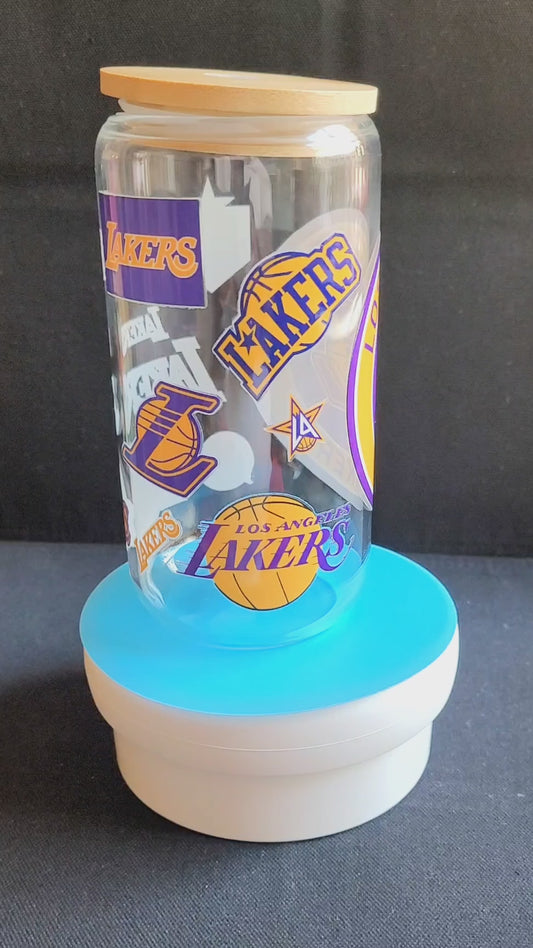 "Los Angeles Lakers" Glass Jar