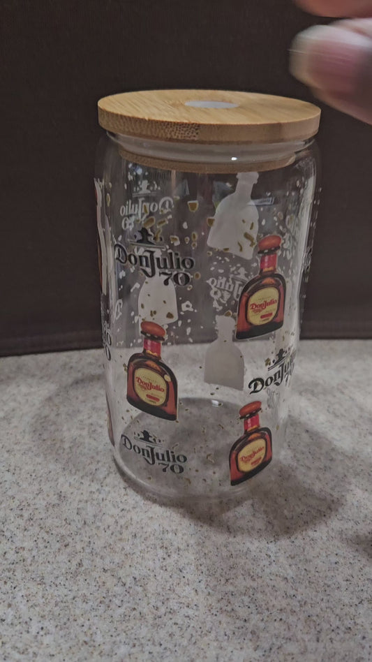 "Don Julio Gold" Glass Jar
