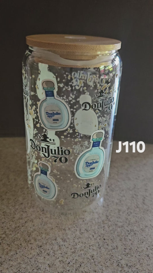 "Don Julio" Glass Jar